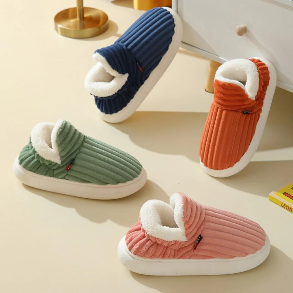 Cozy Cloud Slippers - Non-Slip & Sheepskin Vobi Collections