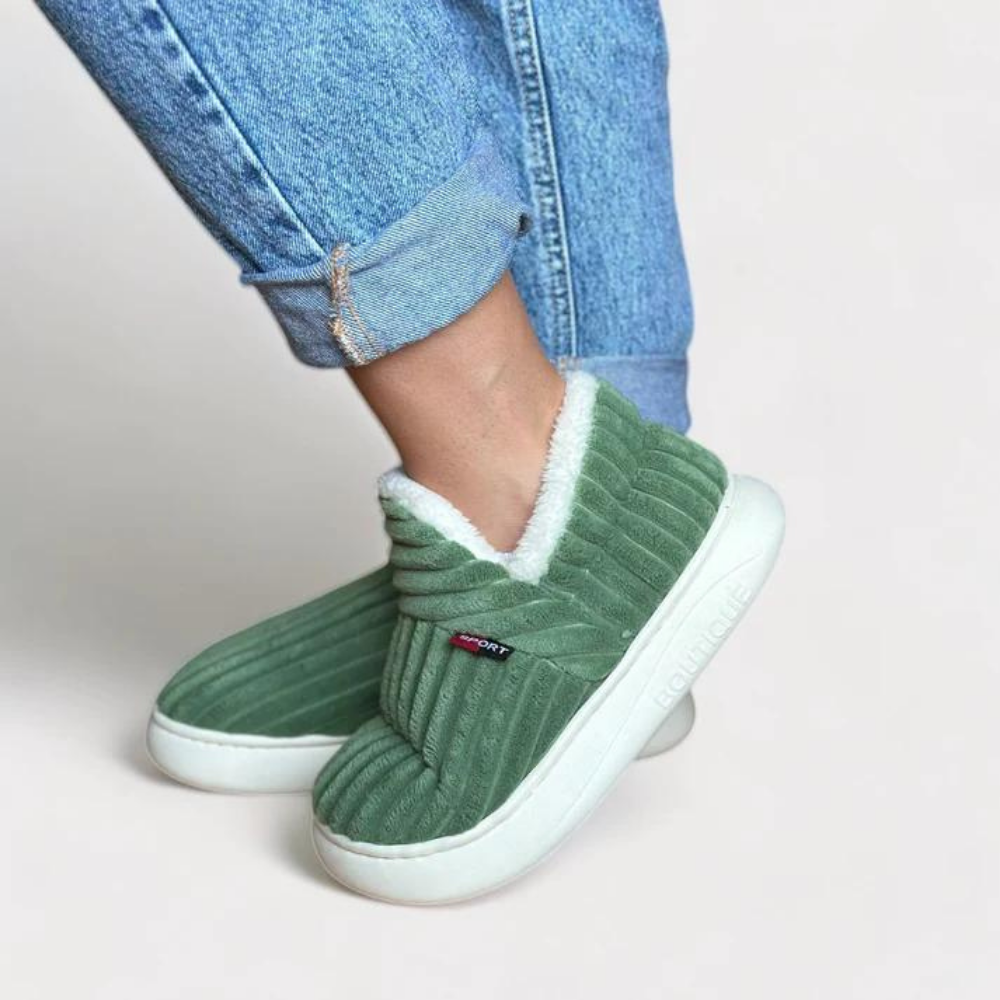 Cozy Cloud Slippers - Non-Slip & Sheepskin Vobi Collections