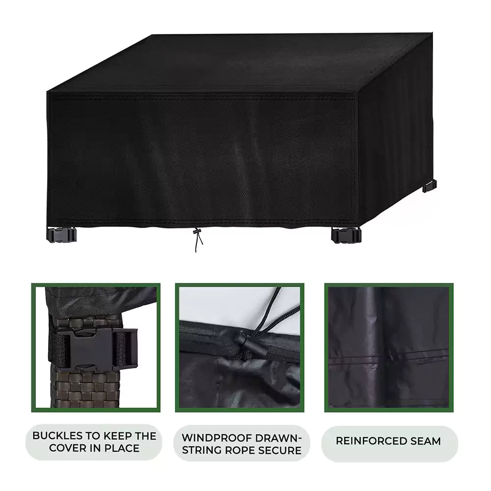 Garden Waterproof Rectangular Furniture Cover 420D Oxford Fabric Vobi Collections