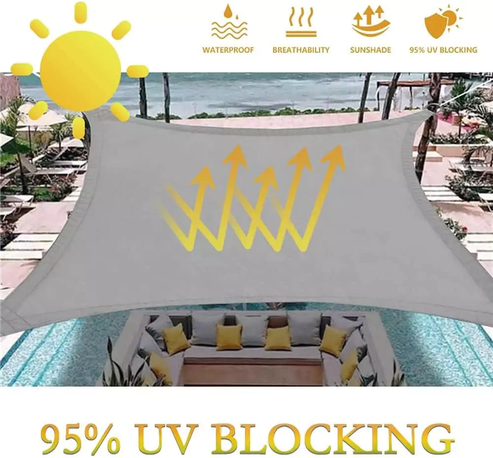 Waterproof Shade Sail Sunscreen Awning Vobi Collections