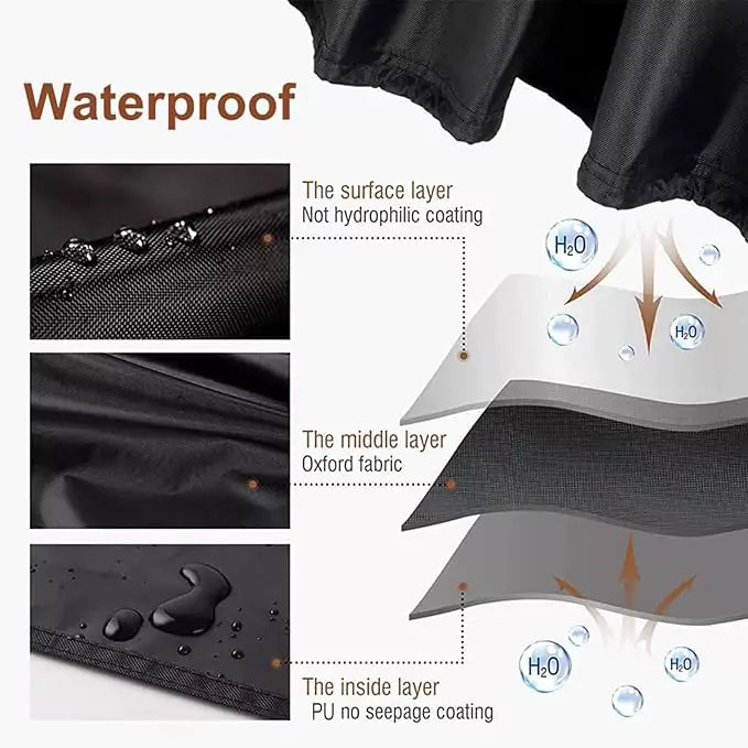 Garden Waterproof Rectangular Furniture Cover 420D Oxford Fabric Vobi Collections