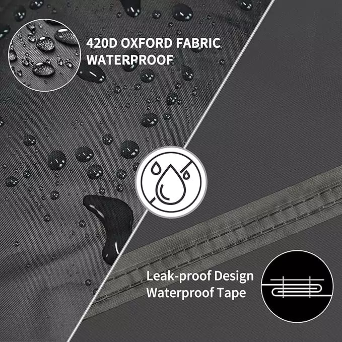 Garden Waterproof Sunbed Cover 420D Oxford Fabric Vobi Collections