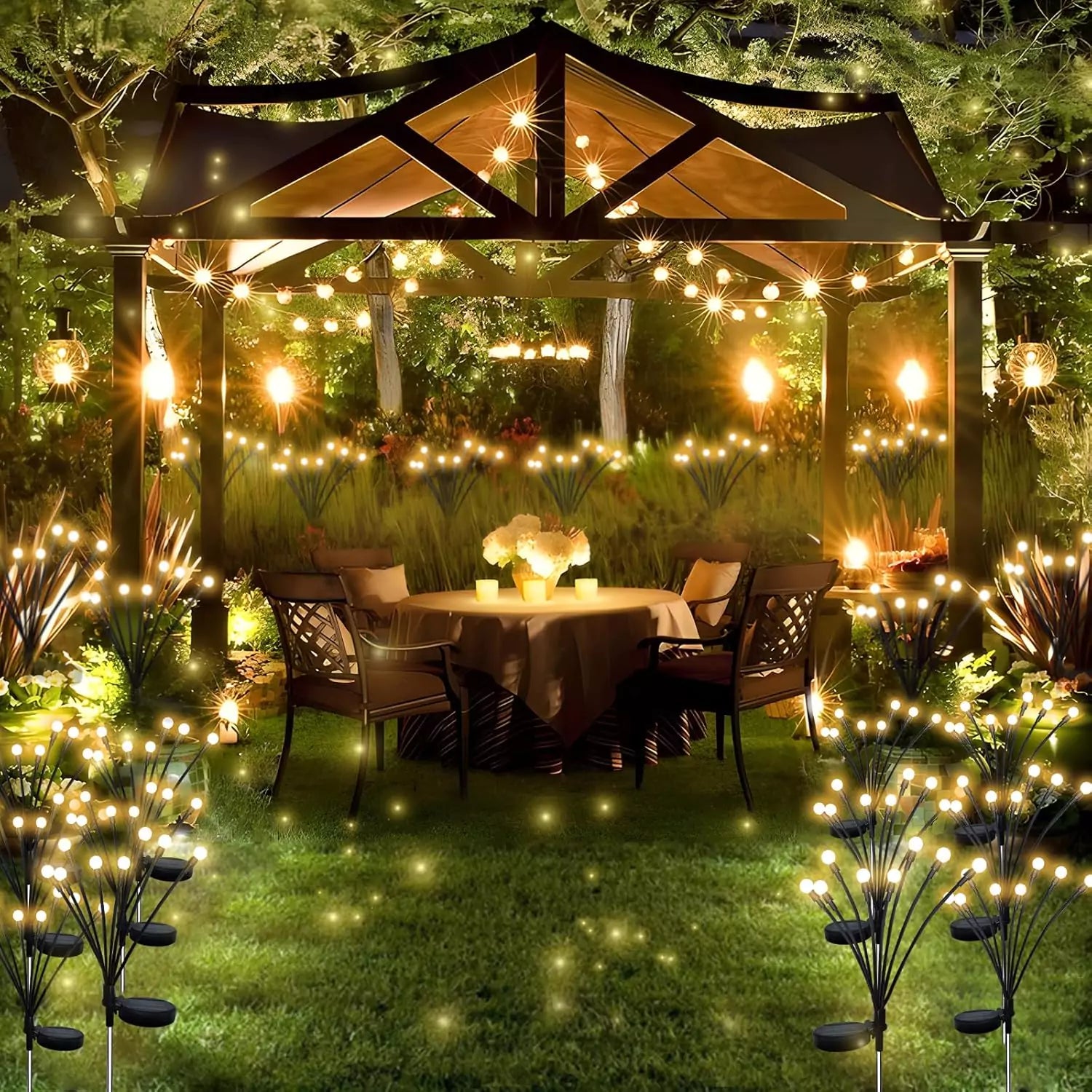 Solar Firefly Lights Waterproof Lawn Decorative Lamps Vobi Collections