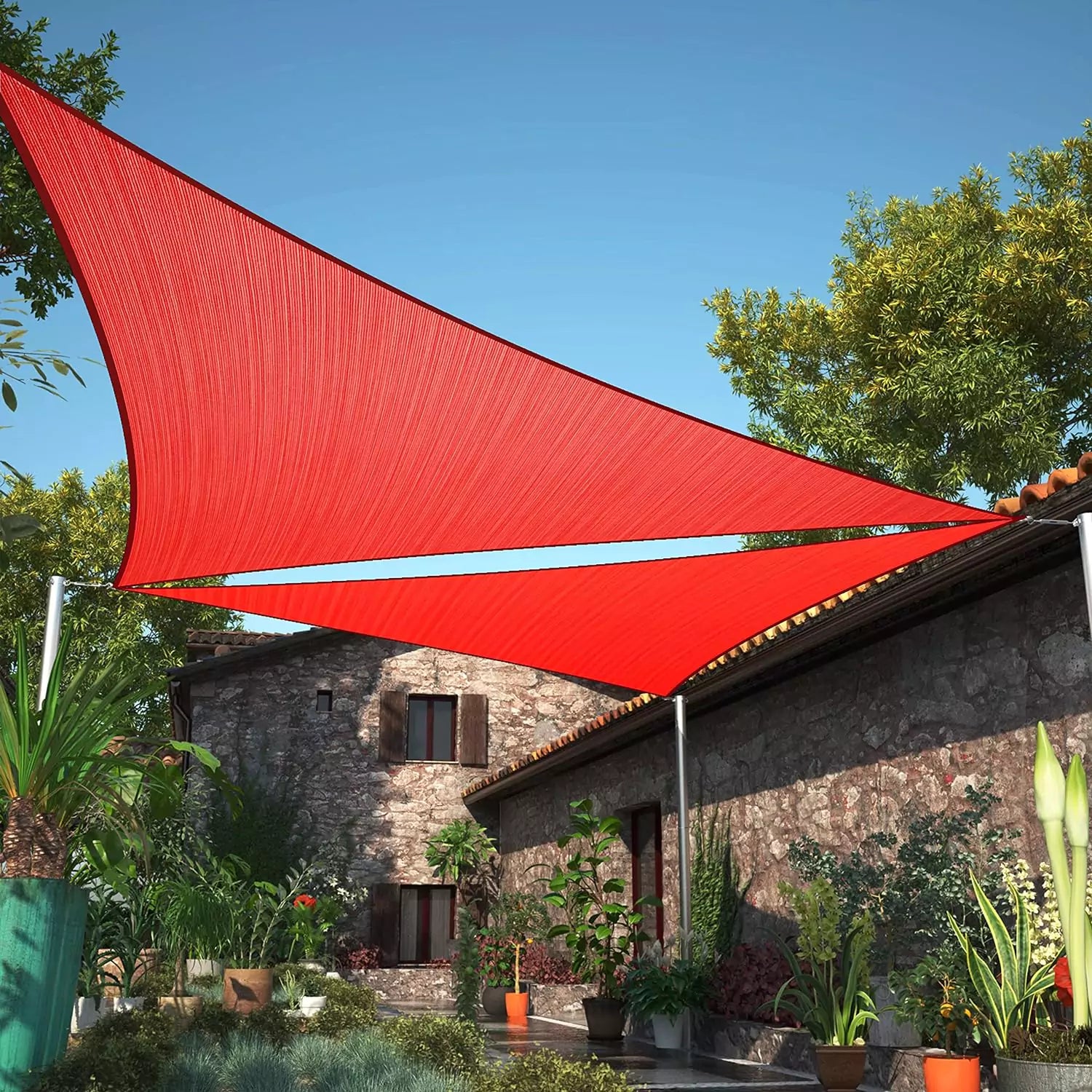 Waterproof Shade Sail Sunscreen Awning Vobi Collections