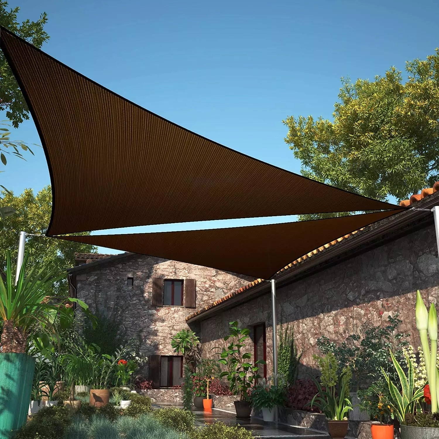 Waterproof Shade Sail Sunscreen Awning Vobi Collections