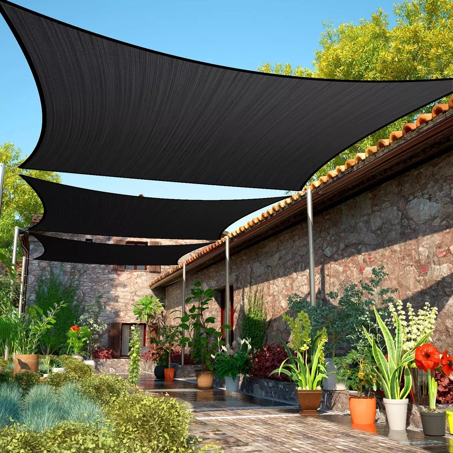 Waterproof Shade Sail Sunscreen Awning Vobi Collections