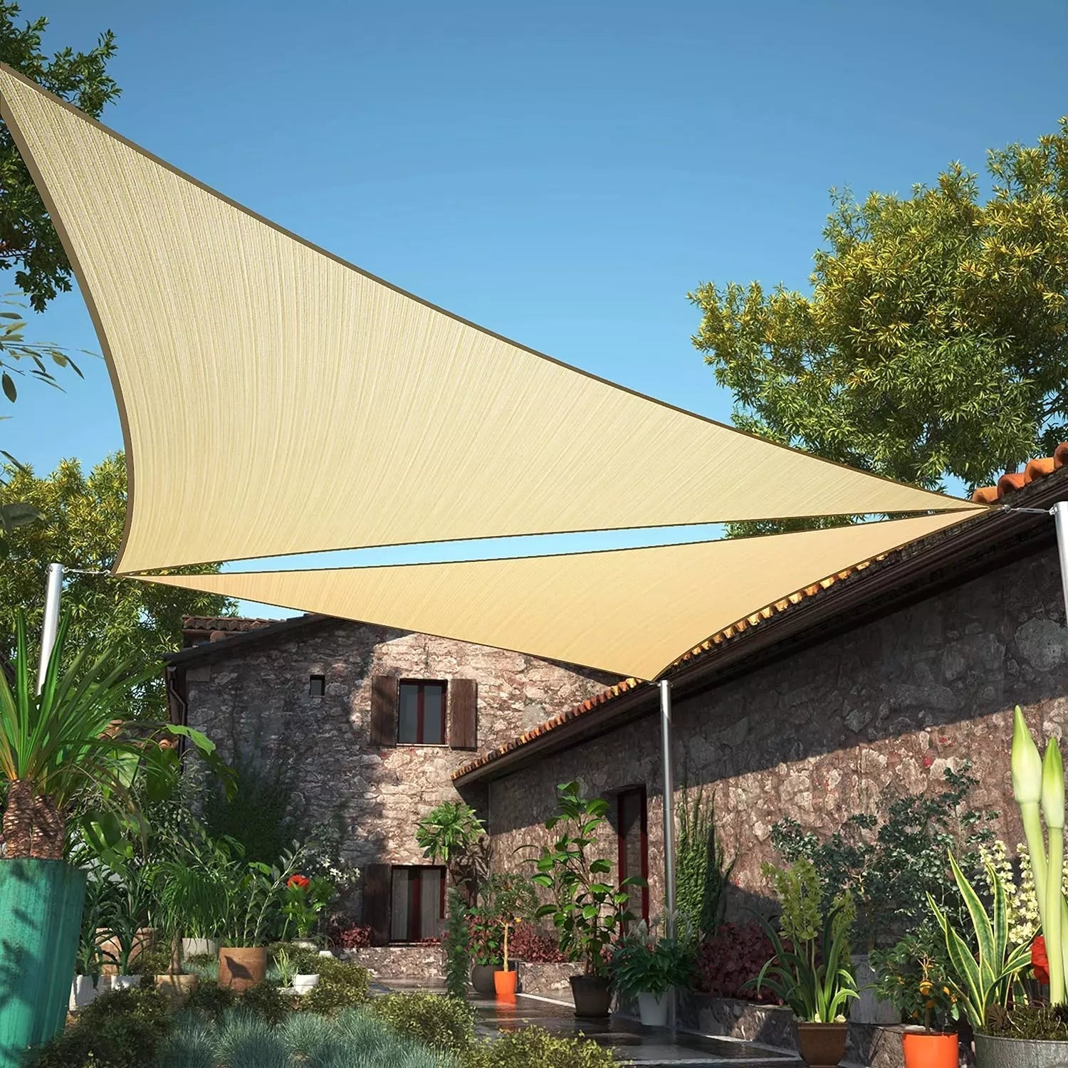 Waterproof Shade Sail Sunscreen Awning Vobi Collections