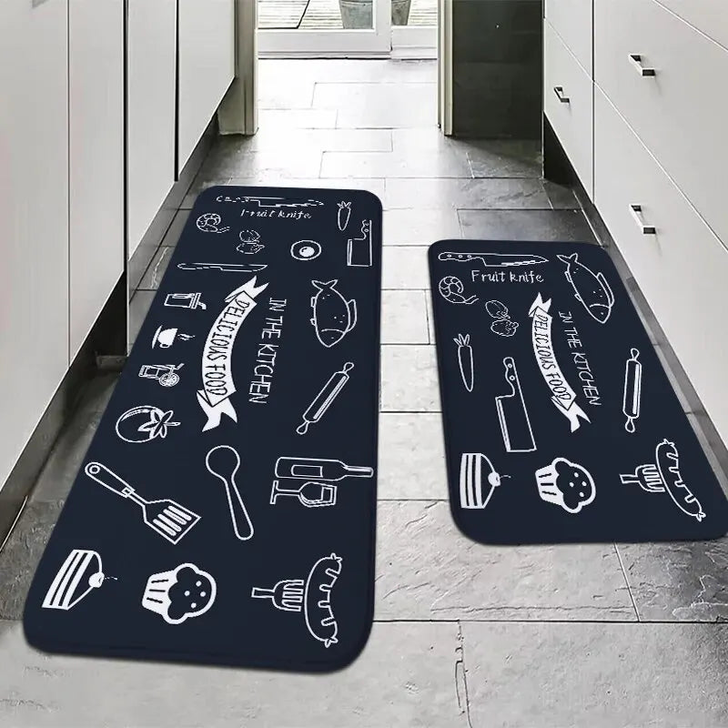Water Absorption Mat – Anti-Slip Sponge Rug for Kitchen & Bathroom VOBI