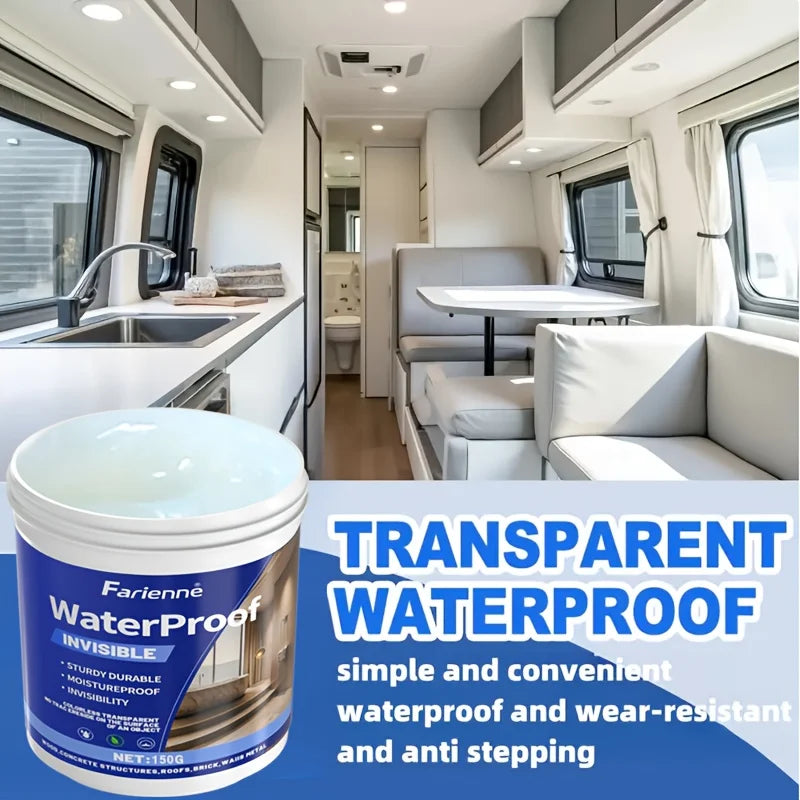 Transparent Waterproof Sealant – Nano Leak-Proof Coating for Cracks & Gaps Vobi