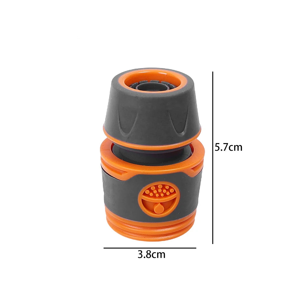 Garden Hose Quick Connector – 1/2” PVC Pipe Fitting Adapter (1 to 10 Pack) VOBI