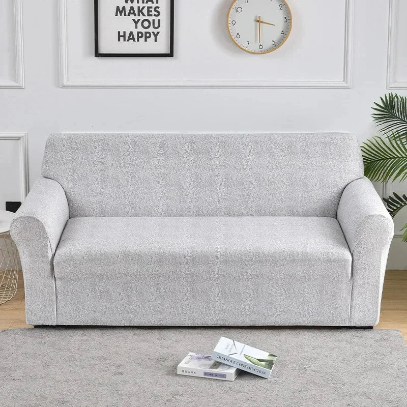 Stretch Sofa Cover – Printed Elastic Slipcover for 1–4 Seater & L-Shaped Sofas Vobi