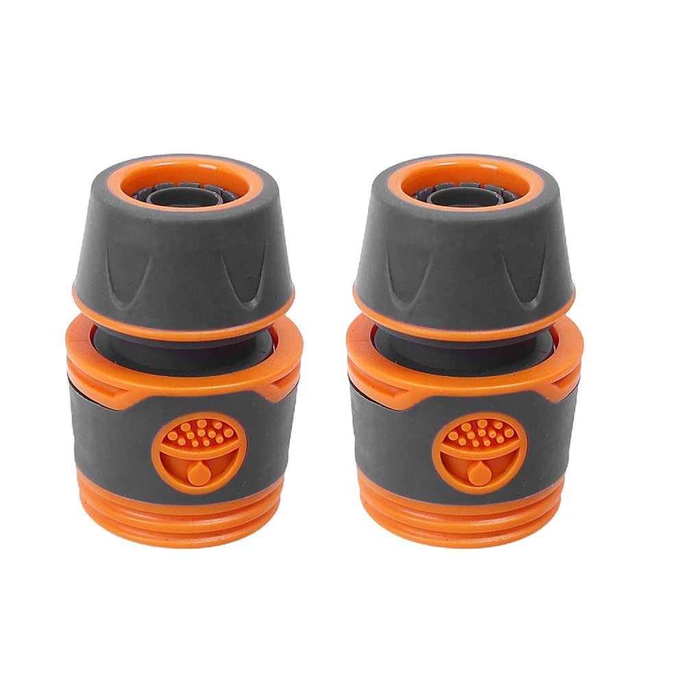 Garden Hose Quick Connector – 1/2” PVC Pipe Fitting Adapter (1 to 10 Pack) VOBI