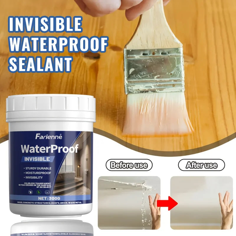Transparent Waterproof Sealant – Nano Leak-Proof Coating for Cracks & Gaps Vobi