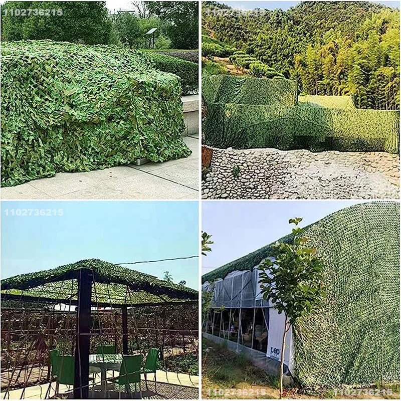 Woodland Camouflage Sunscreen Netting for Realistic Decoration Vobi Collections