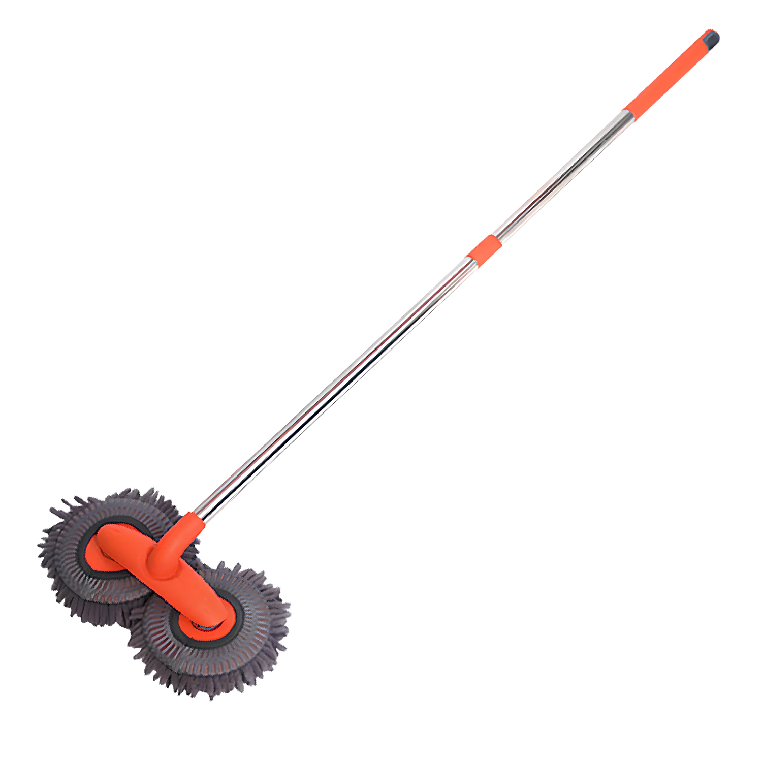 Microfibre Car Wash Brush – Long Handle Mop for Scratch-Free Vehicle Cleaning vobi