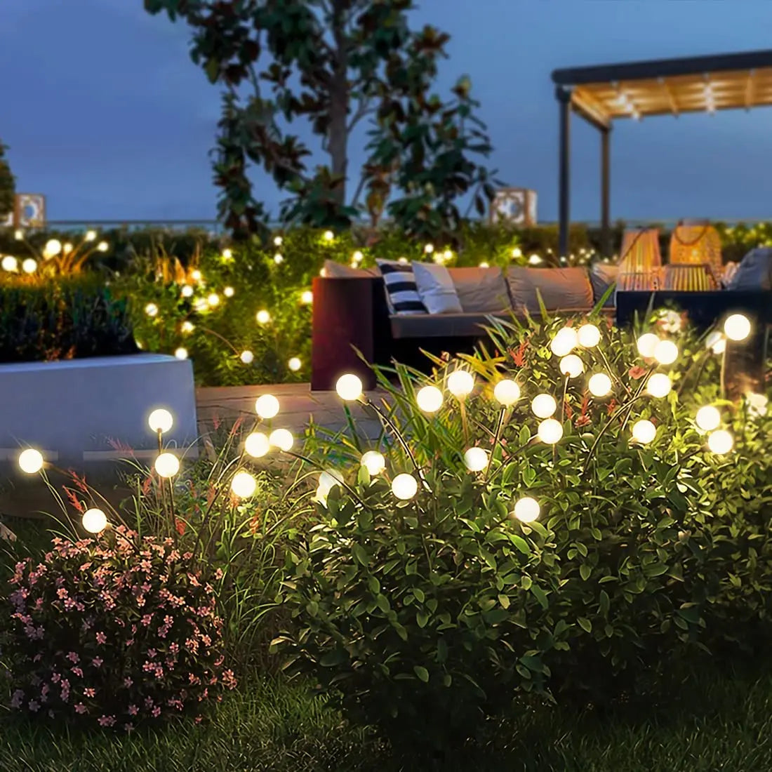 Solar Firefly Lights Waterproof Lawn Decorative Lamps Vobi Collections