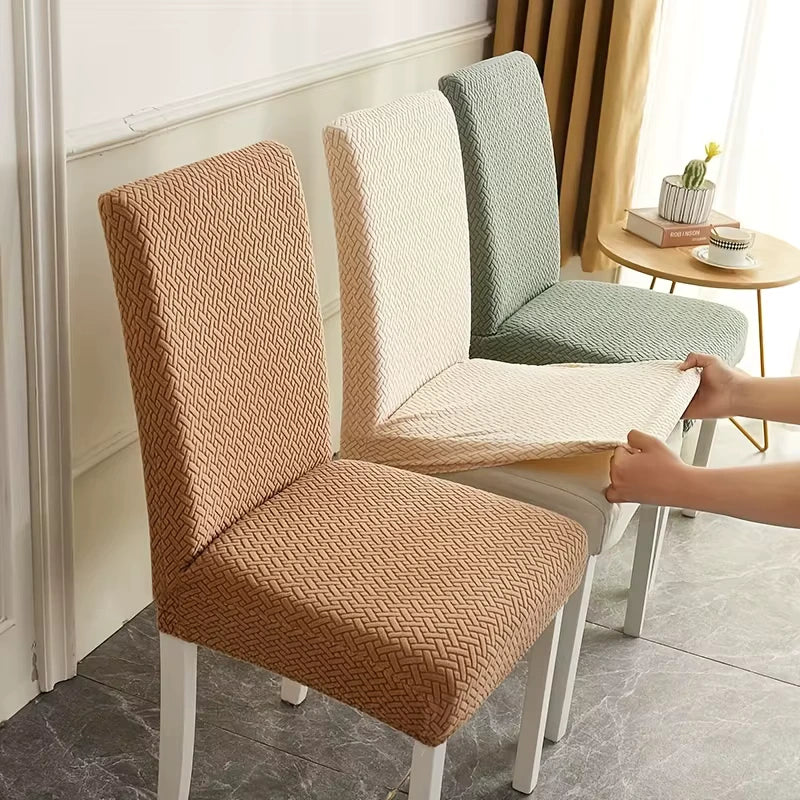 Elastic Chair Cover – Universal Fit for Dining & Living Room Chairs
