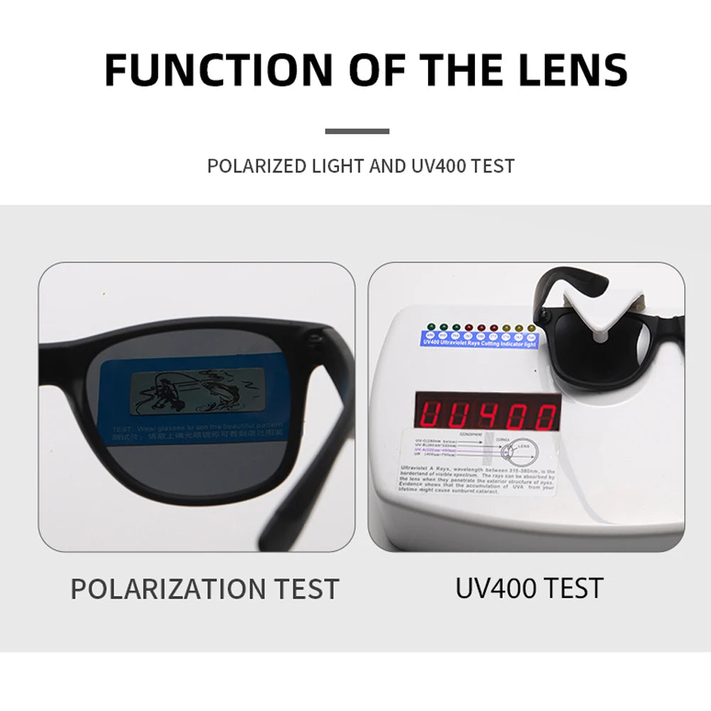 Polarised Fishing Sunglasses for Men and Women – UV400 Protection for Driving, Hiking & Outdoor Sports VOBI