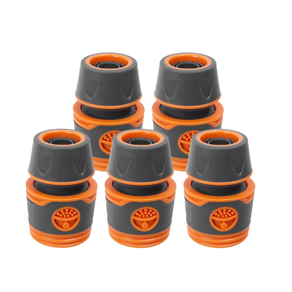 Garden Hose Quick Connector – 1/2” PVC Pipe Fitting Adapter (1 to 10 Pack) VOBI