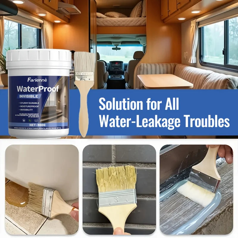 Transparent Waterproof Sealant – Nano Leak-Proof Coating for Cracks & Gaps Vobi
