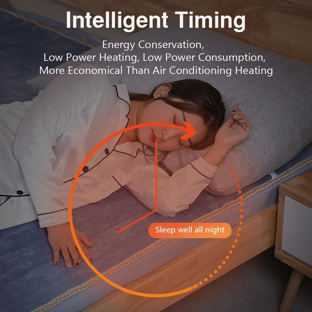 Electric Heating Blanket with Intelligent Control 220V Vobi Collections