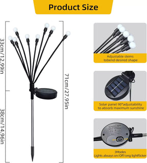 Solar Firefly Lights Waterproof Lawn Decorative Lamps Vobi Collections