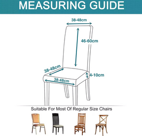 Elastic Chair Cover – Universal Fit for Dining & Living Room Chairs