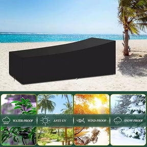 Garden Waterproof Sunbed Cover 420D Oxford Fabric Vobi Collections