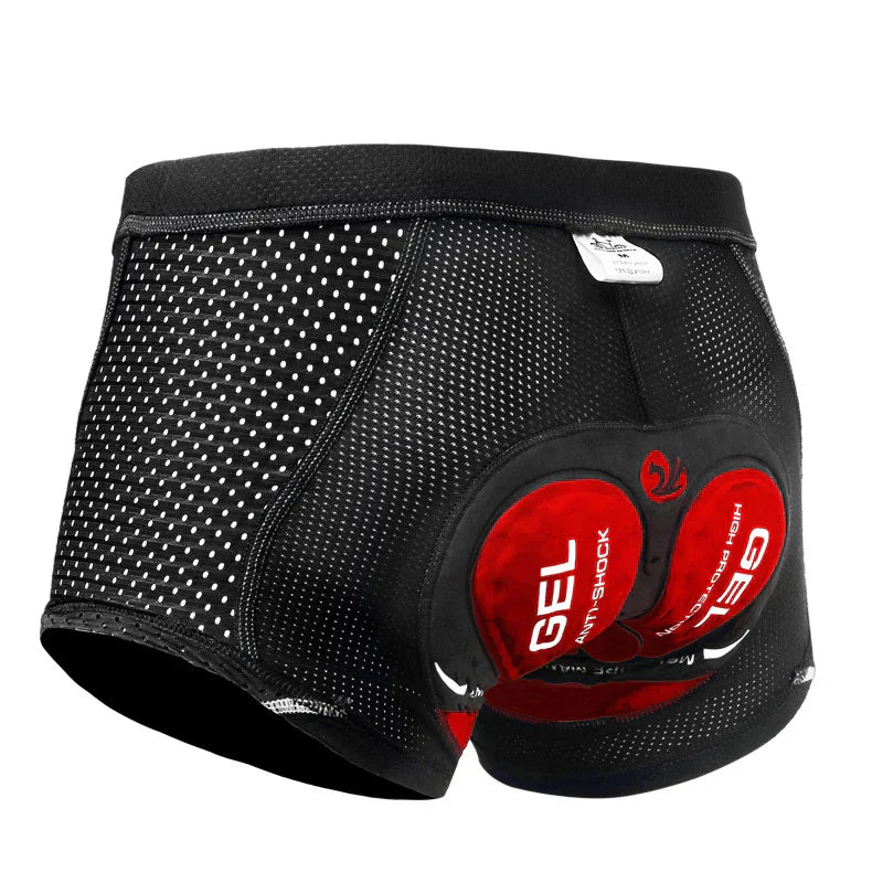 Breathable Cycling Underwear Shorts 5D Gel Pad Shockproof Vobi Collections