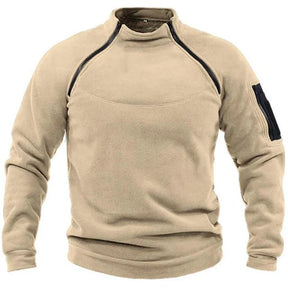 Men's Tactical Outdoor Fleece Jacket Windproof Coat Thermal for Sports Vobi Collections