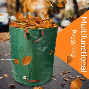 Reusable Garden Waste Bag – Heavy-Duty Leaf and Yard Debris Sack with Handles VOBI