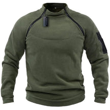 Men's Tactical Outdoor Fleece Jacket Windproof Coat Thermal for Sports Vobi Collections