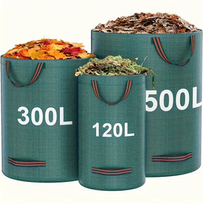 Reusable Garden Waste Bag – Heavy-Duty Leaf and Yard Debris Sack with Handles VOBI
