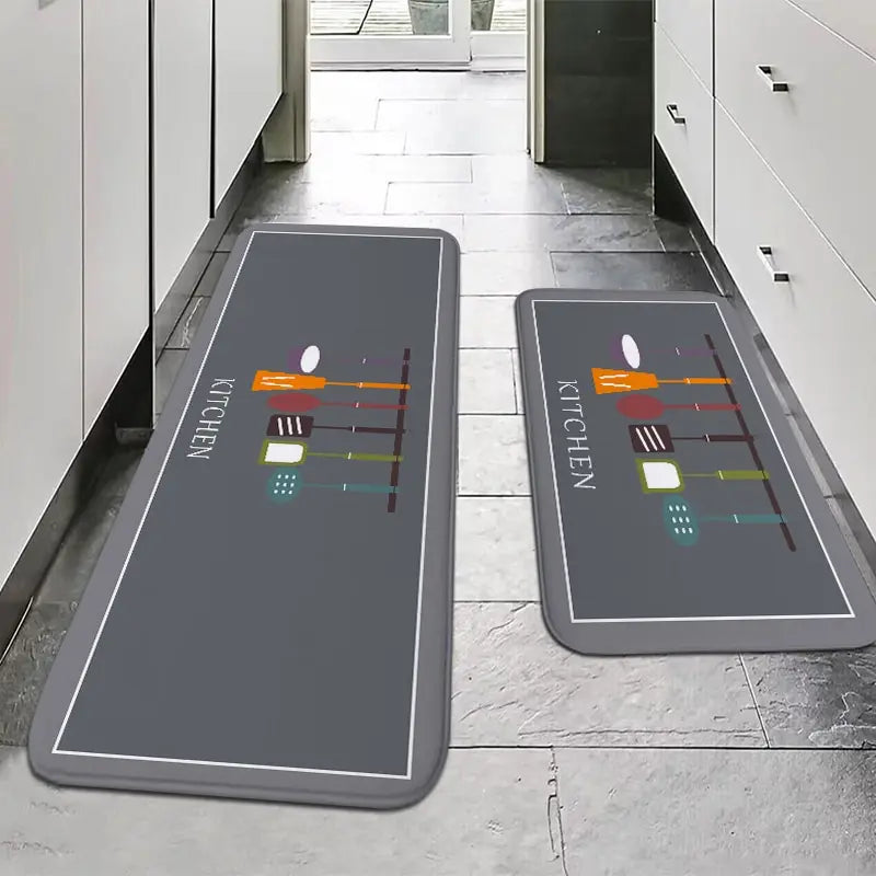 Water Absorption Mat – Anti-Slip Sponge Rug for Kitchen & Bathroom  VOBI