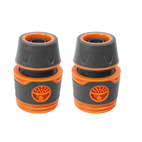 Garden Hose Quick Connector – 1/2” PVC Pipe Fitting Adapter (1 to 10 Pack) VOBI