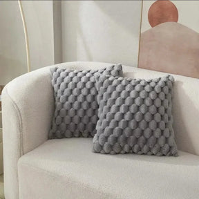 Solid Colour Polyester Pillowcase – 45x45cm Soft & Durable Cover for Sofa or Bed VOBI