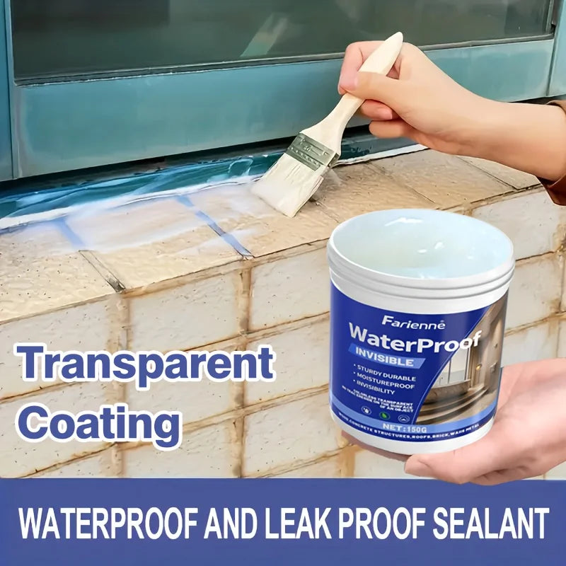 Transparent Waterproof Sealant – Nano Leak-Proof Coating for Cracks & Gaps Vobi