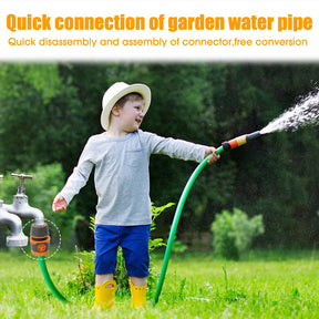 Garden Hose Quick Connector – 1/2” PVC Pipe Fitting Adapter (1 to 10 Pack) VOBI