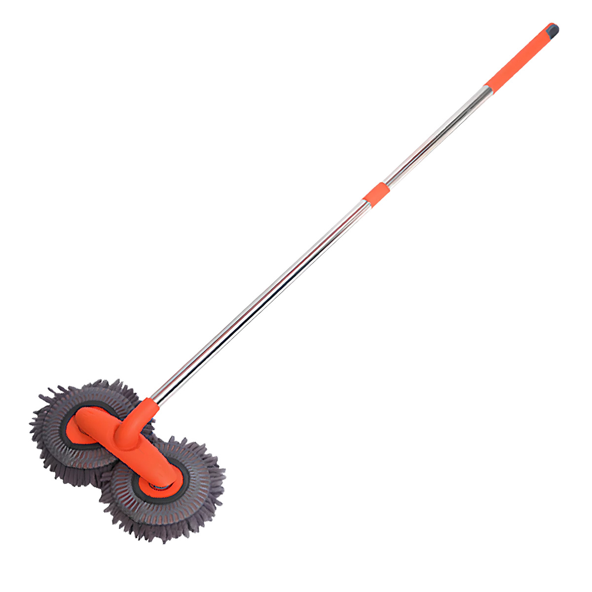 Microfibre Car Wash Brush – Long Handle Mop for Scratch-Free Vehicle Cleaning vobi