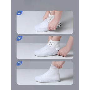 Reusable Waterproof Shoe Covers – Non-Slip Silicone Overshoes for Rain & Snow vobi