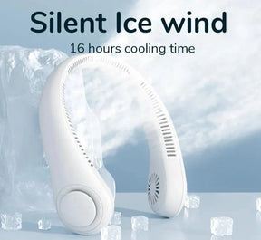 Portable Neck Silent Fan Cooling Wind USB Rechargeable for Sports Vobi Collections