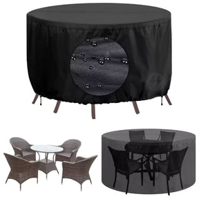 Garden Waterproof Circular Furniture Cover 600D Oxford Fabric Vobi Collections